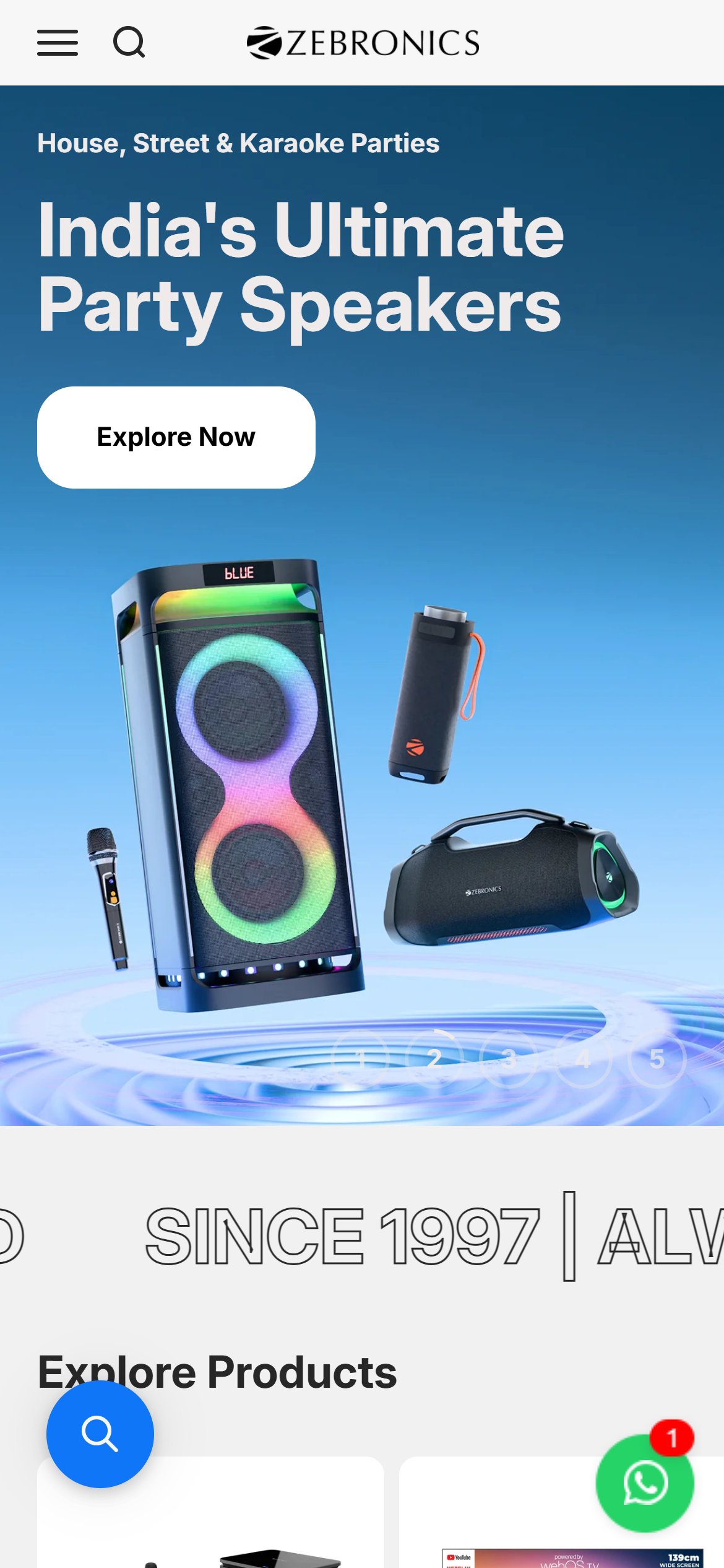 Zebronics — Mobile